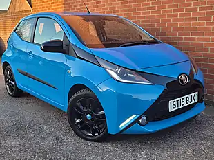 Used 2015 Toyota Aygo X-Cite Blue - Interior and Exterior details 10