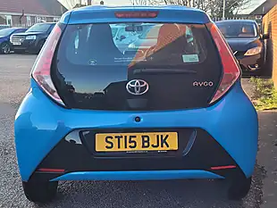 Used 2015 Toyota Aygo X-Cite Blue - Interior and Exterior details 4