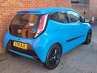 Used 2015 Toyota Aygo X-Cite Blue - Interior and Exterior details 6