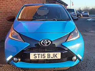 Used 2015 Toyota Aygo X-Cite Blue - Interior and Exterior details 9