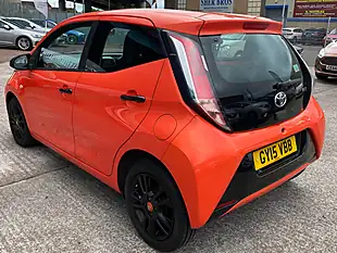 Used 2015 Toyota Aygo X-Cite Orange - Interior and Exterior details 7