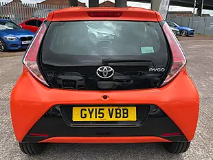 Used 2015 Toyota Aygo X-Cite Orange - Interior and Exterior details 8