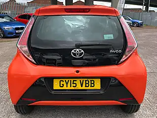 Used 2015 Toyota Aygo X-Cite Orange - Interior and Exterior details 8