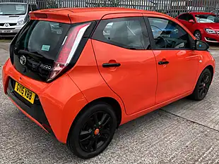 Used 2015 Toyota Aygo X-Cite Orange - Interior and Exterior details 9