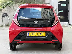 Used 2015 Toyota Aygo X-Pression Red - Interior and Exterior details 8