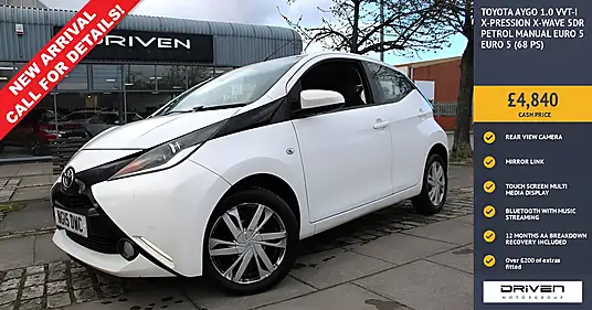 2015 Toyota Aygo 1.0 VVT-i X-pression X-wave