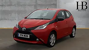Used 2015 Toyota Aygo X-Pression X-Wave X-Shift Red - Interior and Exterior details 2