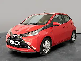 Used 2015 Toyota Aygo X-Pression X-Wave X-Shift Red - Interior and Exterior details 2