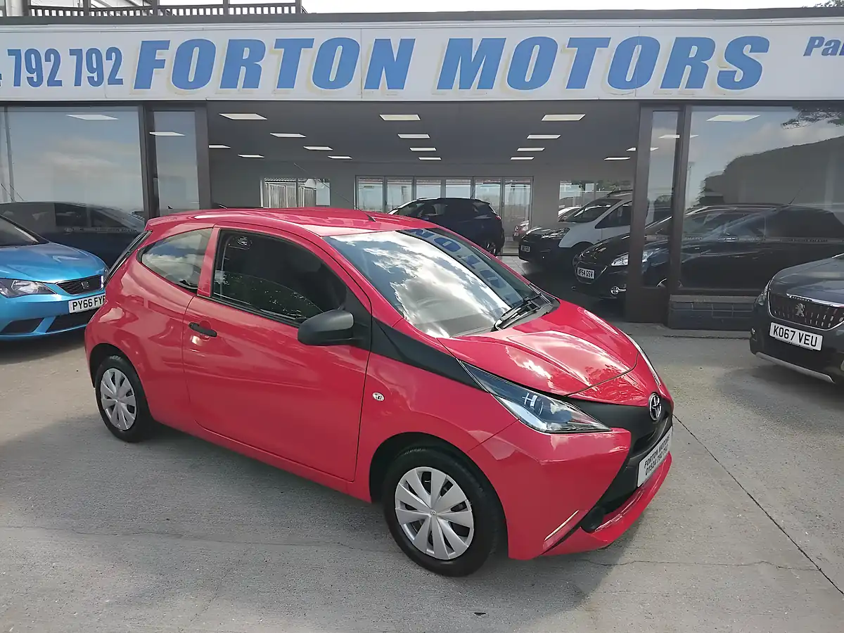 Used 2015 Toyota Aygo X Red - Front View