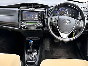Used 2015 Toyota Corolla Axio Hybrid Blue - Interior and Exterior details 11