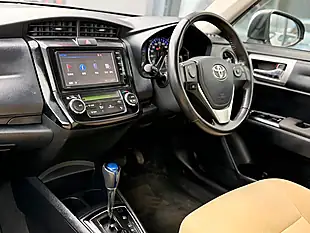 Used 2015 Toyota Corolla Axio Hybrid Blue - Interior and Exterior details 3