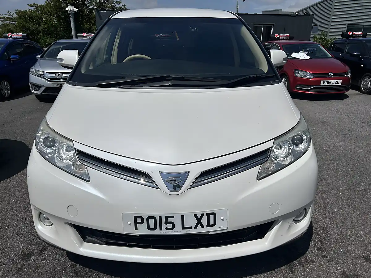 Used 2015 Toyota Estima 8 Seater White - Interior and Exterior details 2