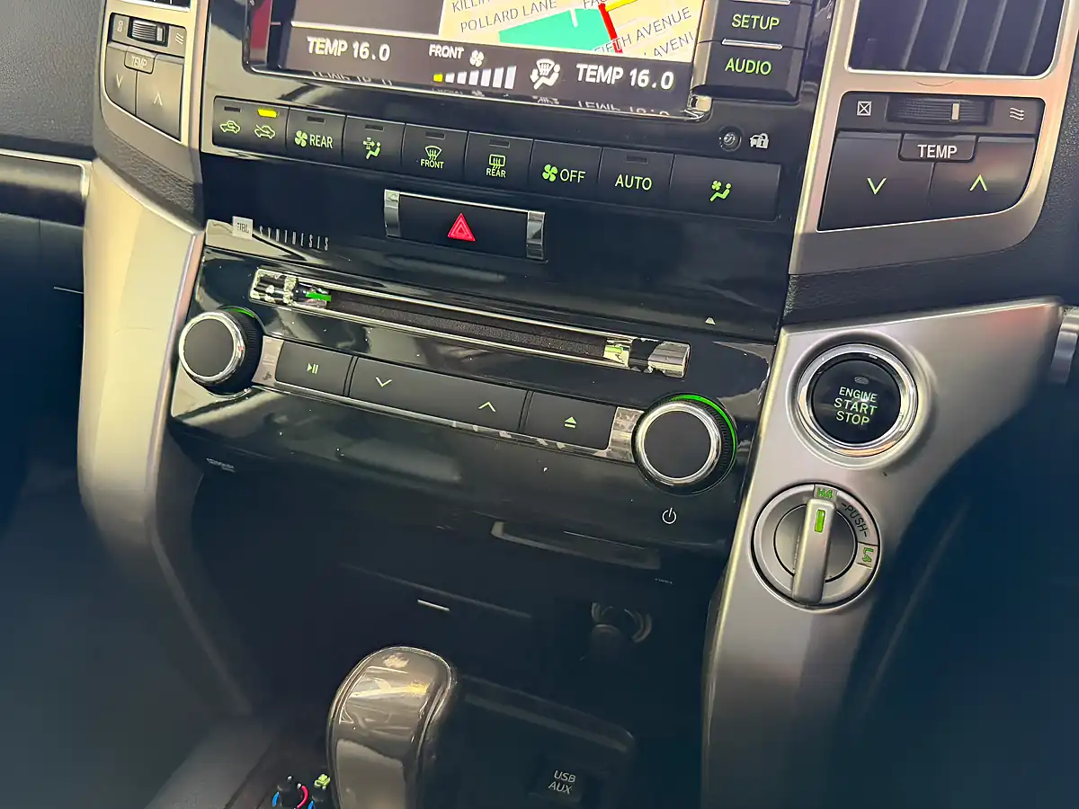 Used 2015 Toyota Land Cruiser Black - Interior and Exterior details 14