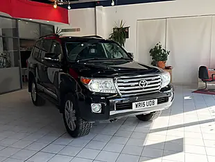 Used 2015 Toyota Land Cruiser Black - Interior and Exterior details 2