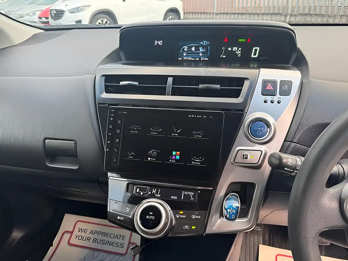 Used 2015 Toyota Prius Plus White - Interior and Exterior details 19
