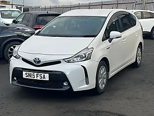 Used 2015 Toyota Prius Plus White - Interior and Exterior details 2