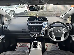 Used 2015 Toyota Prius Plus White - Interior and Exterior details 4