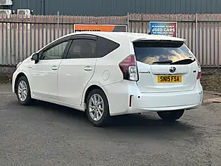 Used 2015 Toyota Prius Plus White - Interior and Exterior details 7
