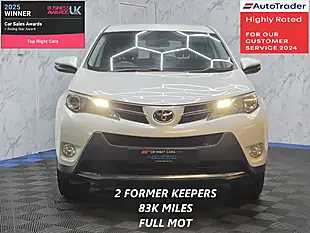 Used 2015 Toyota RAV4 Icon White - Interior and Exterior details 2