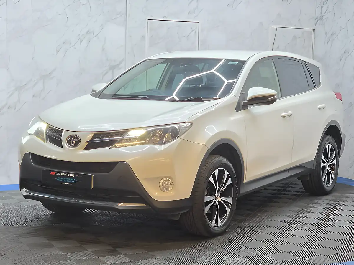 Used 2015 Toyota RAV4 Icon White - Interior and Exterior details 4