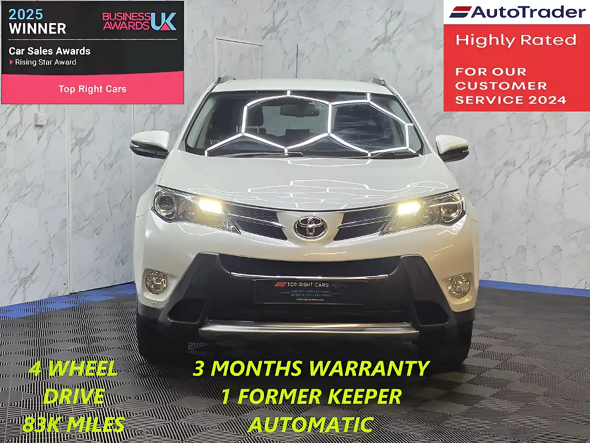 Used 2015 Toyota RAV4 Invincible White - Interior and Exterior details 2