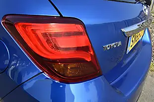 Used 2015 Toyota Yaris Excel Blue - Interior and Exterior details 12