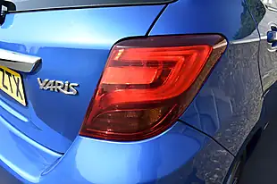 Used 2015 Toyota Yaris Excel Blue - Interior and Exterior details 13
