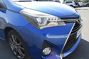 Used 2015 Toyota Yaris Excel Blue - Interior and Exterior details 16