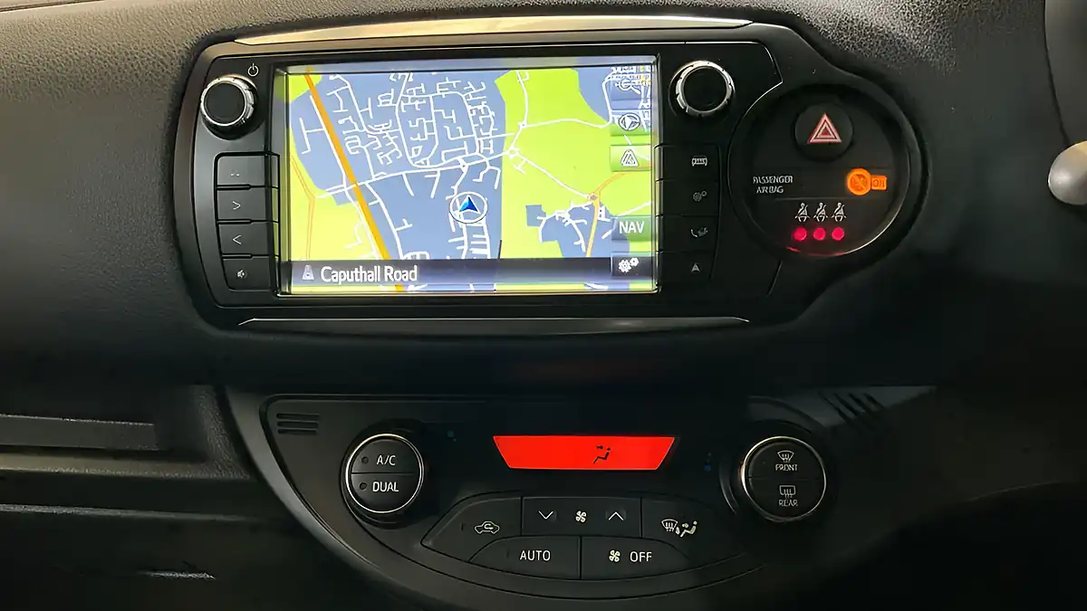 Used 2015 Toyota Yaris Excel Blue - Interior and Exterior details 14