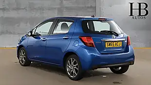 Used 2015 Toyota Yaris Excel Blue - Interior and Exterior details 4