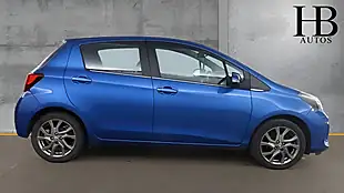 Used 2015 Toyota Yaris Excel Blue - Interior and Exterior details 6