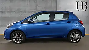 Used 2015 Toyota Yaris Excel Blue - Interior and Exterior details 7