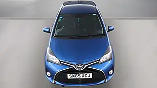 Used 2015 Toyota Yaris Excel Blue - Interior and Exterior details 8