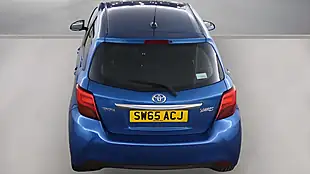 Used 2015 Toyota Yaris Excel Blue - Interior and Exterior details 9