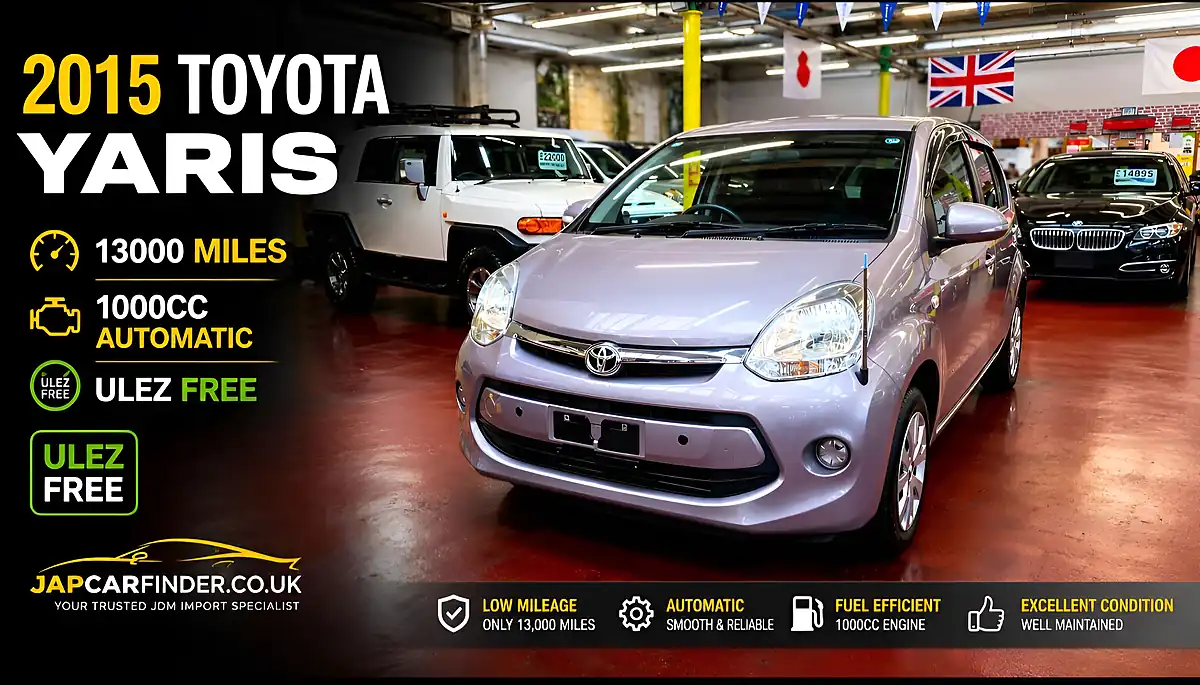 Used 2015 Toyota Yaris Hatchback Silver - Front View