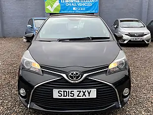 Used 2015 Toyota Yaris Icon Black - Interior and Exterior details 4