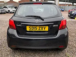 Used 2015 Toyota Yaris Icon Black - Interior and Exterior details 8