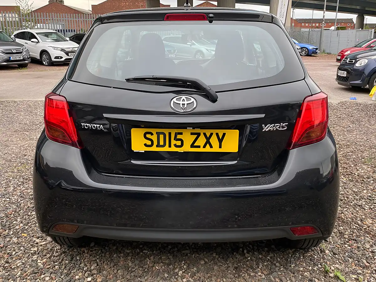 Used 2015 Toyota Yaris Icon Black - Interior and Exterior details 8
