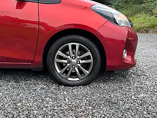 Used 2015 Toyota Yaris Icon Burning Red - Interior and Exterior details 12