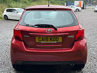 Used 2015 Toyota Yaris Icon Burning Red - Interior and Exterior details 6