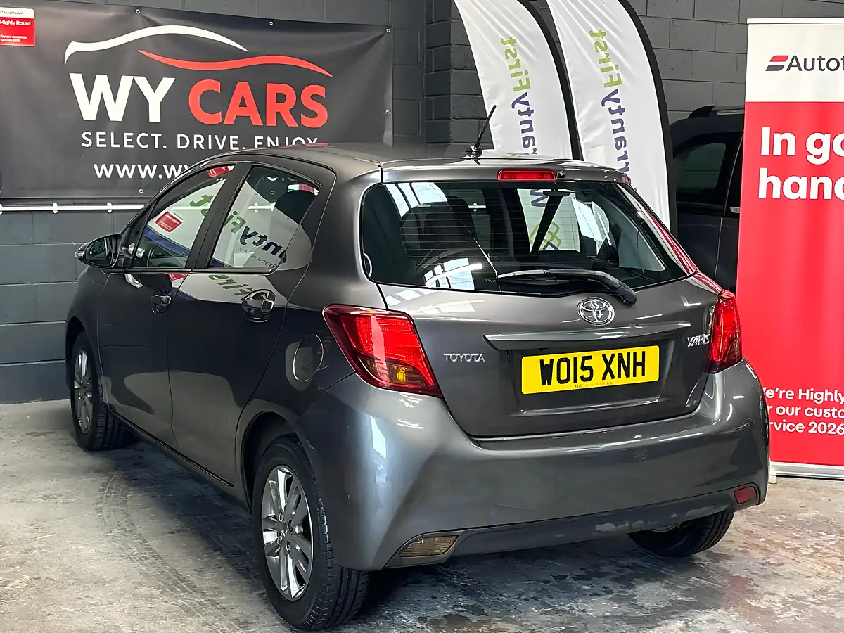 Used 2015 Toyota Yaris Icon Grey - Interior and Exterior details 4