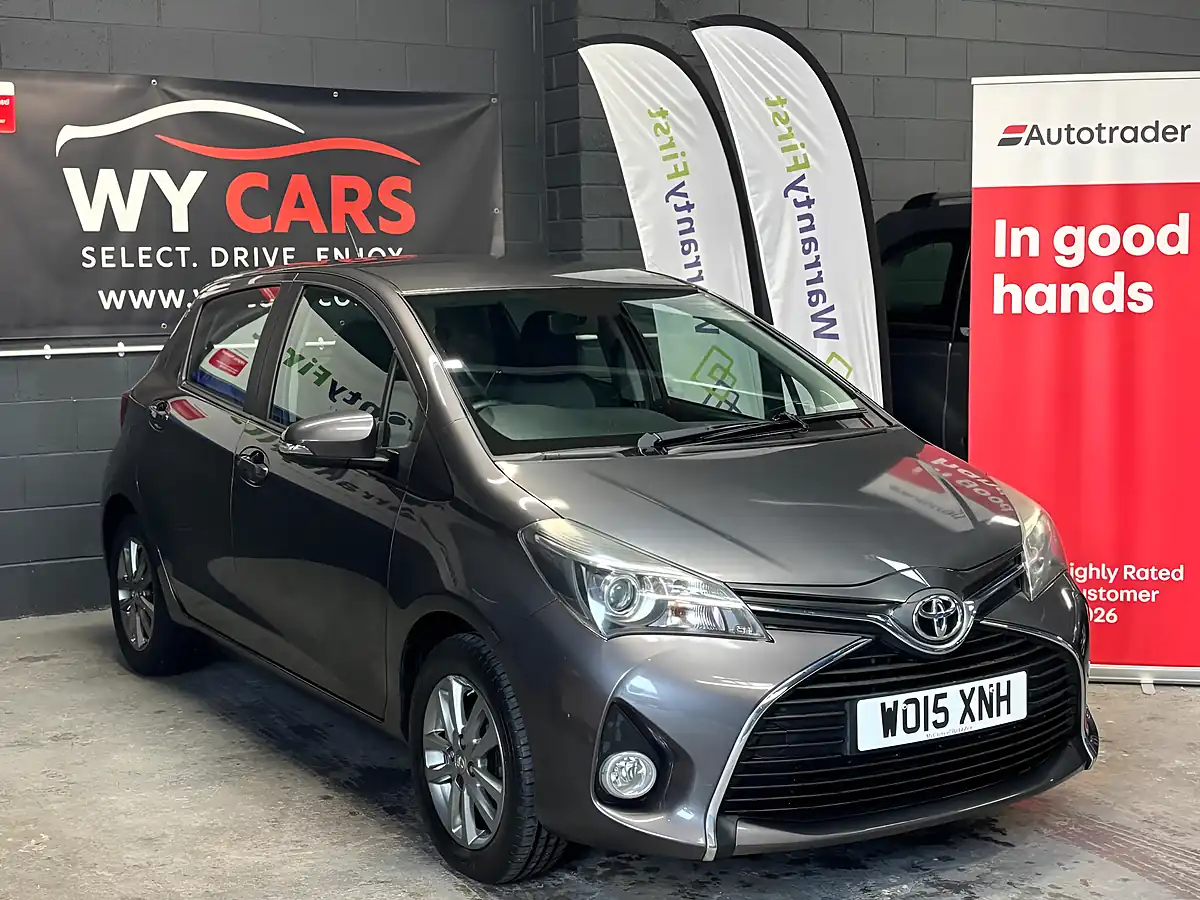 Used 2015 Toyota Yaris Icon Grey - Interior and Exterior details 6