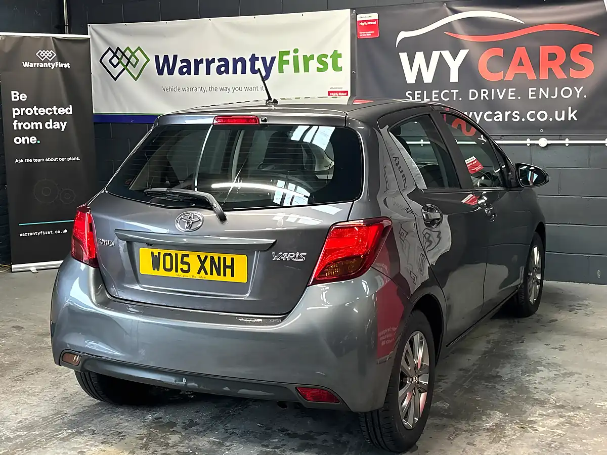 Used 2015 Toyota Yaris Icon Grey - Interior and Exterior details 9