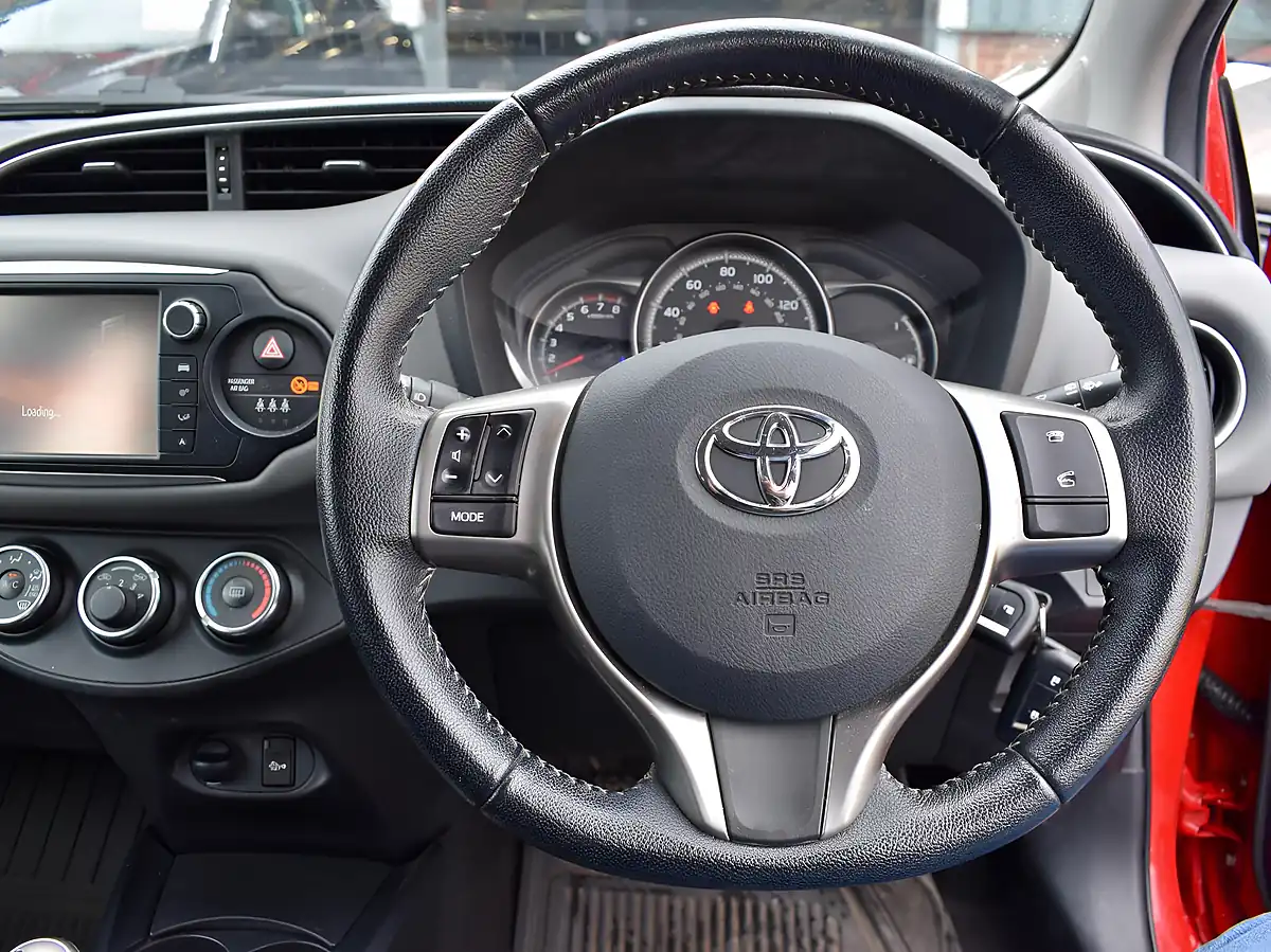 Used 2015 Toyota Yaris Icon Red - Interior and Exterior details 12