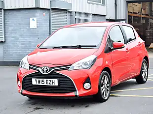 Used 2015 Toyota Yaris Icon Red - Interior and Exterior details 3