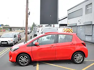 Used 2015 Toyota Yaris Icon Red - Interior and Exterior details 4