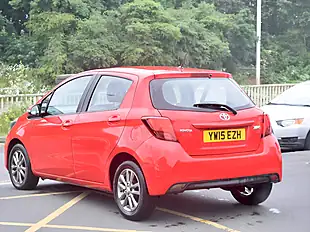 Used 2015 Toyota Yaris Icon Red - Interior and Exterior details 5