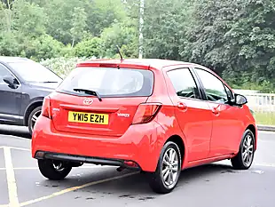 Used 2015 Toyota Yaris Icon Red - Interior and Exterior details 8