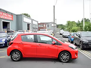 Used 2015 Toyota Yaris Icon Red - Interior and Exterior details 9