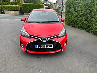 Used 2015 Toyota Yaris Icon Red - Interior and Exterior details 2